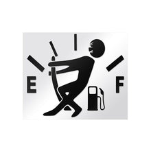 Load image into Gallery viewer, 1 Pcs Funny Car Sticker Pull Fuel Tank Pointer To Full Hellaflush Reflective Vinyl Car Sticker Decal Funny High Gas Car Stickers, Reflective Gas Consumption Decal Heat &amp; Water Resistant Fuel Gage Empty Stickers for Car Trucks Motorcycle SUV Van
