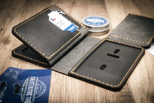 Load image into Gallery viewer, Federal Badge Wallet Small - Black
