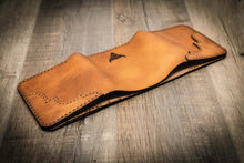 Load image into Gallery viewer, Western Trifold Wallet - Saddle Tan
