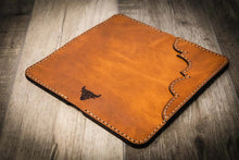 Load image into Gallery viewer, Western Long Wallet - Chestnut Brown
