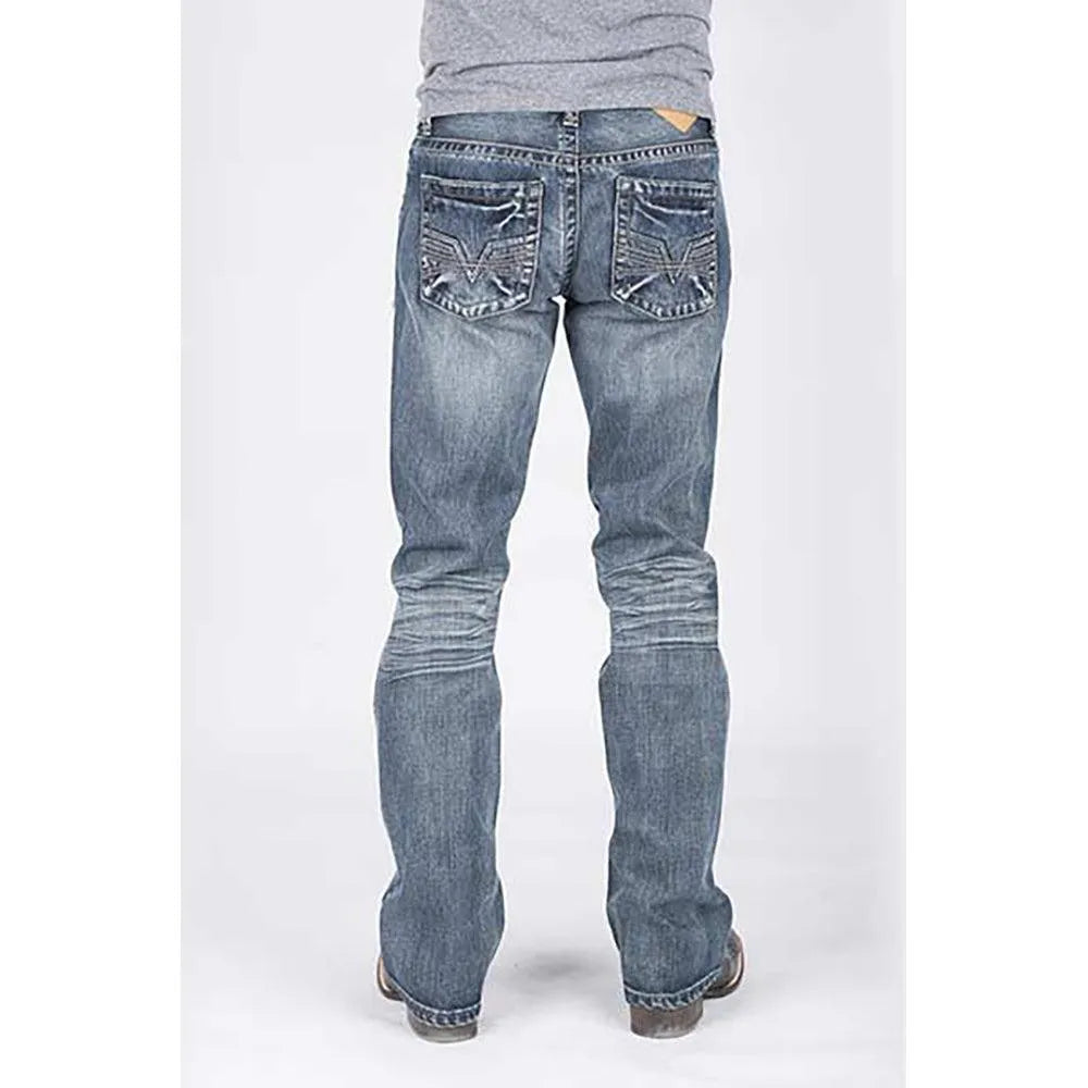 Tin Haul Guy's Jean (Medium Wash) - Men's Bootcut Jeans