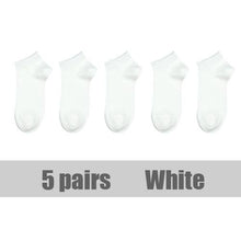 Load image into Gallery viewer, 10 Pairs Breathable No Show Sports Socks Solid Color Boat Socks Comfortable Cotton Ankle Socks For Men And Women
