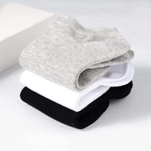 Load image into Gallery viewer, 10 Pairs Breathable No Show Sports Socks Solid Color Boat Socks Comfortable Cotton Ankle Socks For Men And Women

