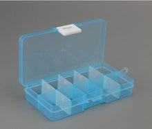 Load image into Gallery viewer, 10 Slots Adjustable Plastic Jewelry Box Storage Case Craft Jewelry Organizer Beads  Jewelry Making Jewelry Organizer Adjustable Storage Box Plastic Compartments Organizer for Jewelry
