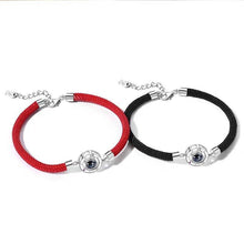 Load image into Gallery viewer, 100 Languages I Love You Couple Bracelets Braided Rope Bracelet Bangle Bracelet  Languages Couple Bracelets For Boyfriend And Girlfriend Matching Love Bracelets For Couples I love You Gifts For Him And Her
