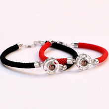 Load image into Gallery viewer, 100 Languages I Love You Couple Bracelets Braided Rope Bracelet Bangle Bracelet  Languages Couple Bracelets For Boyfriend And Girlfriend Matching Love Bracelets For Couples I love You Gifts For Him And Her
