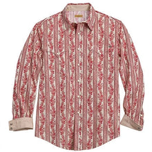 Load image into Gallery viewer, Tin Haul Vintage Stripe (Red) - Men's Western Shirt
