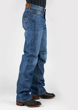 Load image into Gallery viewer, Tin Haul 420 Regular Joe Gold Stitching (Medium Wash) - Men's Bootcut Jeans
