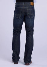 Load image into Gallery viewer, Tin Haul 1660 Jagger Fit Corded Deco (Dark Wash) - Men's Bootcut Jeans
