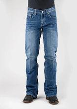 Load image into Gallery viewer, Tin Haul 1661 Jagger Stretch Fit (Medium Wash) - Men&#39;s Bootcut Jeans
