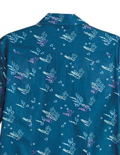 Load image into Gallery viewer, Tin Haul 2186 Cactus Shadows (Blue) - Women's Western Shirt

