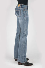Load image into Gallery viewer, Tin Haul 280 Rosie Fit Embroidered Back  Pocket ( Denim Light Wash ) - Women's Jeans
