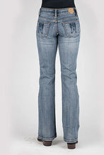 Load image into Gallery viewer, Tin Haul 280 Rosie Fit Embroidered Back  Pocket ( Denim Light Wash ) - Women's Jeans
