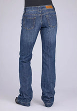 Load image into Gallery viewer, Tin Haul 280 Rosie Fit Front Pocket Flap ( Denim Medium Wash ) - Women's Jeans
