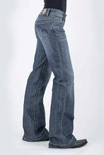Load image into Gallery viewer, Tin Haul 460 Ella Fit Blue Loop Pocket ( Denim Dark Wash ) - Women's Jeans
