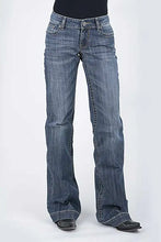 Load image into Gallery viewer, Tin Haul 460 Ella Fit Blue Loop Pocket ( Denim Dark Wash ) - Women's Jeans
