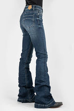 Load image into Gallery viewer, Tin Haul 595 Libby Fit Half Moon Pocket ( Denim Dark Wash )- Women's Jeans
