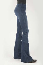 Load image into Gallery viewer, Tin Haul 825 Harlow Fit Skinny Flare ( Denim Dark Wash )- Women's Jeans

