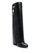 Load image into Gallery viewer, Givenchy Women Shark Lock Leather Boots
