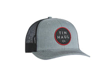 Load image into Gallery viewer, Tin Haul Embroidered Logo (Grey) - Ball Cap
