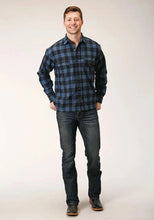Load image into Gallery viewer, Tin Haul Skyline Plaid - Men's Shirt Jacket
