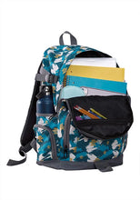 Load image into Gallery viewer, Tin Haul Brush Strokes (Turquoise) - Nylon Backpack
