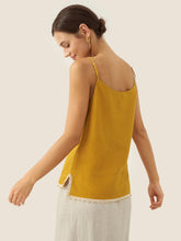 Load image into Gallery viewer, 100% Linen Beaded Hem Camisole Bree
