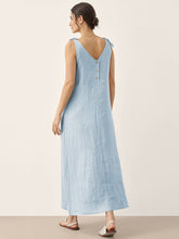 Load image into Gallery viewer, 100% Linen Camisole Dress QEARL

