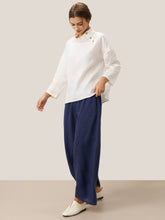 Load image into Gallery viewer, 100% Linen Classic Ankle Pants ZOE
