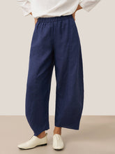 Load image into Gallery viewer, 100% Linen Classic Ankle Pants ZOE
