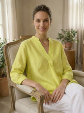 Load image into Gallery viewer, 100% Linen Dress Shirt JOANNA
