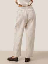 Load image into Gallery viewer, 100% Linen Sketch Stripe Suit Set ELOISE
