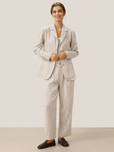 Load image into Gallery viewer, 100% Linen Sketch Stripe Suit Set ELOISE
