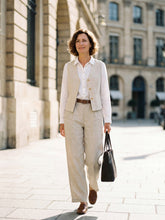 Load image into Gallery viewer, 100% Linen V-Neck Buttoned Closure Vest DELIA
