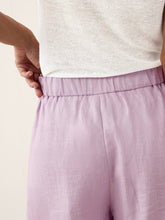 Load image into Gallery viewer, 100% Linen A-Line Bermuda Shorts RAVENNA
