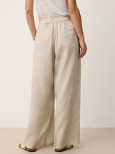 Load image into Gallery viewer, 100% Linen Buttoned Slit-Hem Pants KATYA
