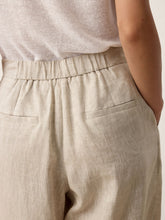 Load image into Gallery viewer, 100% Linen Buttoned Slit-Hem Pants KATYA
