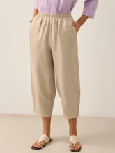 Load image into Gallery viewer, 100% Linen Crop Pants RORY
