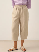 Load image into Gallery viewer, 100% Linen Crop Pants RORY
