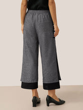 Load image into Gallery viewer, Linen Double Layer Handmade Capri Pants STELLA
