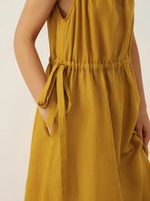 Load image into Gallery viewer, 100% Linen V-Neck Halter Maxi Dress BETH
