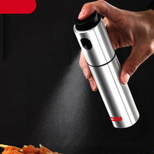 Load image into Gallery viewer, 100ML Stainless Steel Olive Oil Sprayer Spray Bottle Spray Kitchen Cooking Oil Spray BBQ Oil Spray Bottle  Oil Sprayer for Cooking Air Fryer Stainless Steel Olive Oil Sprayer Mister 100ML Portable Olive Oil Spray Bottle for BBQ

