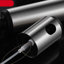 Load image into Gallery viewer, 100ML Stainless Steel Olive Oil Sprayer Spray Bottle Spray Kitchen Cooking Oil Spray BBQ Oil Spray Bottle  Oil Sprayer for Cooking Air Fryer Stainless Steel Olive Oil Sprayer Mister 100ML Portable Olive Oil Spray Bottle for BBQ
