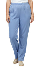 Load image into Gallery viewer, Women's Knit Pull on Pants - Cotton Blend with Flat Front waistband
