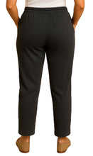 Load image into Gallery viewer, Women's Knit Pull on Pants - Cotton Blend with Flat Front waistband
