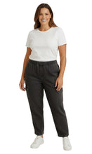 Load image into Gallery viewer, Women's Elastic Stretch Waist Casual Denim Pull-on Cargo Pants
