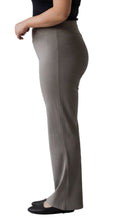 Load image into Gallery viewer, Women's Pull-on Cotton Stretch Bootcut Flare Leggings with a Crossover waistband
