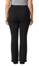 Load image into Gallery viewer, Women's Pull-on Cotton Stretch Bootcut Flare Leggings with a Crossover waistband

