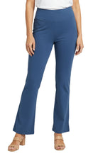 Load image into Gallery viewer, Women's Pull-on Cotton Stretch Bootcut Flare Leggings with a Crossover waistband
