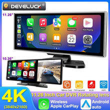Load image into Gallery viewer, Dash Cam 10.11.26" with 4K Resolution and GPS
